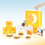 中秋桂月非遺?廣式蓮蓉禮盒 古法手作雙黃餡 團(tuán)圓禮贈(zèng)高端禮盒裝