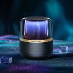 音樂曜石 藍牙音箱 電腦桌面仿水晶琉璃4音響材質(zhì)HIFI氛圍燈